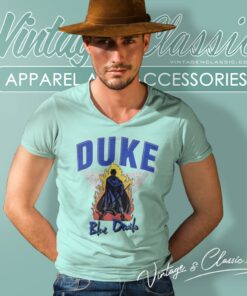 Vintage Duke Blue Devils Shirt 5 Vintage Duke Blue Devils V Neck TShirt