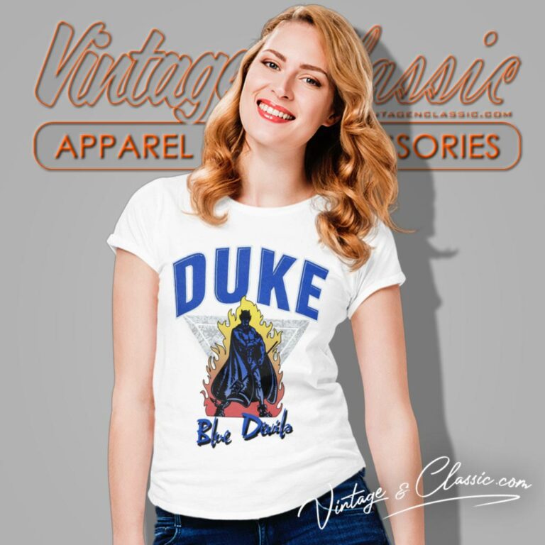 Vintage Duke Blue Devils Women T Shirt Vintage Duke Blue Devils Women T Shirt