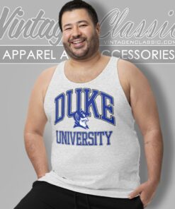 Vintage Duke University Logo Tank Top Racerback