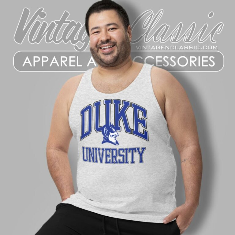 Vintage Duke University Logo Tank Top Racerback Vintage Duke University Logo Tank Top Racerback