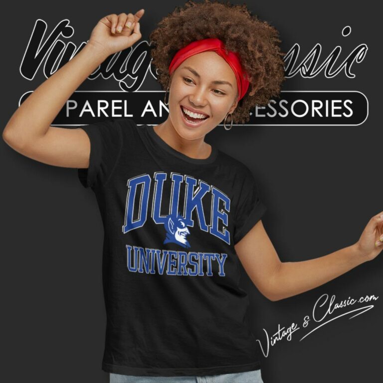 Vintage Duke University Logo Women T Shirt Vintage Duke University Logo Women T Shirt