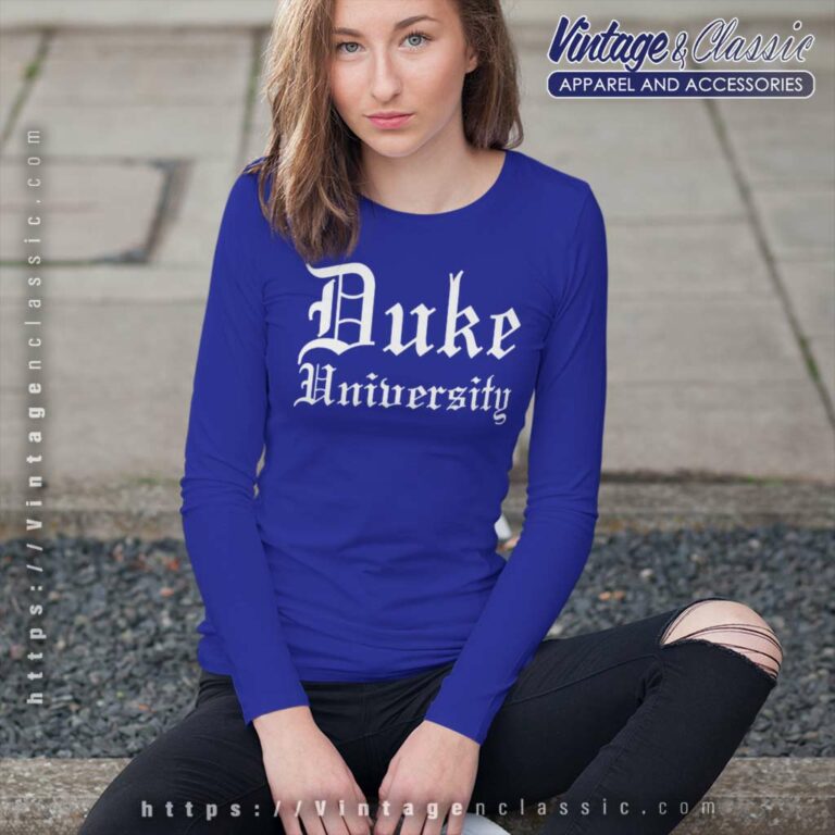 Vintage Duke University Long Sleeve Tee Vintage Duke University Long Sleeve Tee