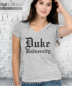 Vintage Duke University V Neck TShirt