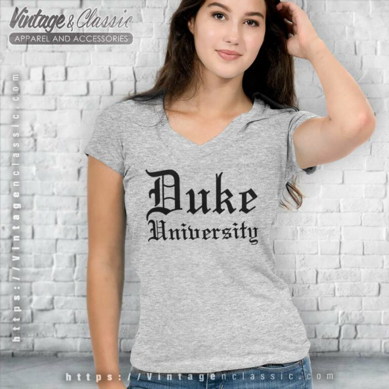 Vintage Duke University V Neck TShirt Vintage Duke University V Neck TShirt