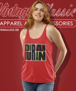 Vintage Duran Duran Retro Rock Music Tank Top Racerback