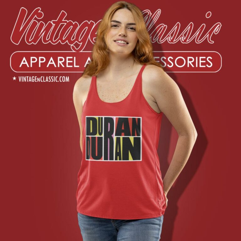 Vintage Duran Duran Retro Rock Music Tank Top Racerback Vintage Duran Duran Retro Rock Music Tank Top Racerback