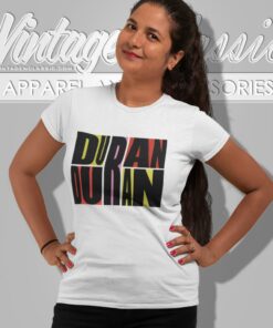 Vintage Duran Duran Retro Rock Music Women T Shirt