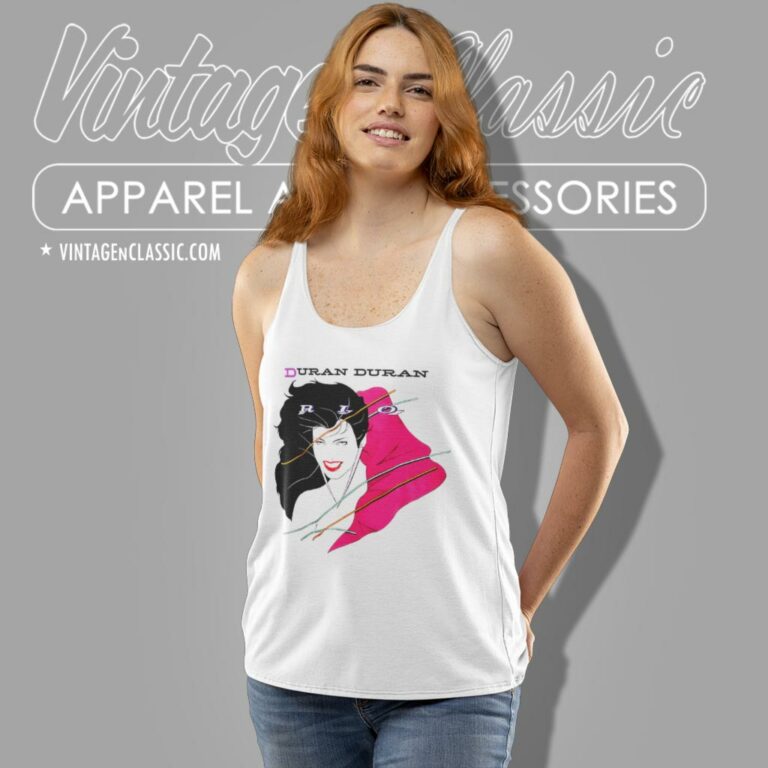 Vintage Duran Duran Rio Tank Top Racerback Vintage Duran Duran Rio Tank Top Racerback