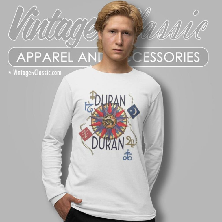 Vintage Duran Duran Shirt Seven And The Ragged Tiger Tour Long Sleeve Tee 1 Vintage Duran Duran Shirt Seven And The Ragged Tiger Tour Long Sleeve Tee 1