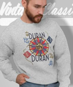 Vintage Duran Duran Shirt Seven And The Ragged Tiger Tour Sweatshirt 1