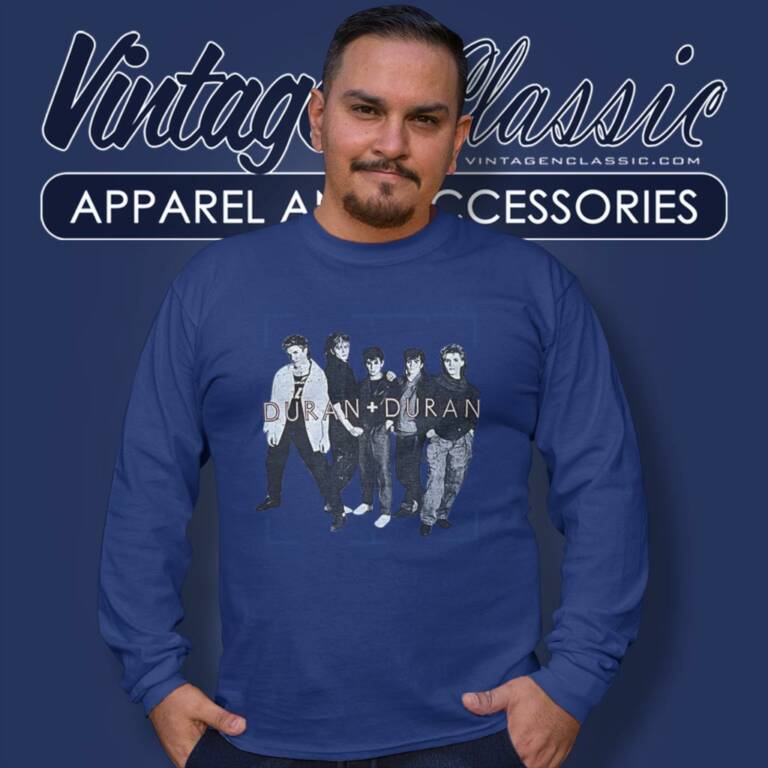Vintage Duran Duran Tour Long Sleeve Tee Vintage Duran Duran Tour Long Sleeve Tee