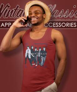 Vintage Duran Duran Tour Tank Top Racerback