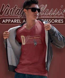 Vintage Duran Duran Union Of The Snake V Neck TShirt