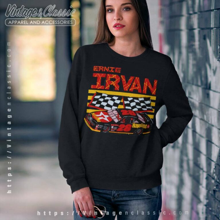 Vintage Ernie Irvan 28 Nascar Havoline Sweatshirt Vintage Ernie Irvan 28 Nascar Havoline Sweatshirt