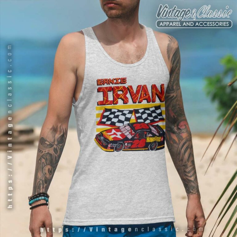 Vintage Ernie Irvan 28 Nascar Havoline Tank Top Racerback Vintage Ernie Irvan 28 Nascar Havoline Tank Top Racerback