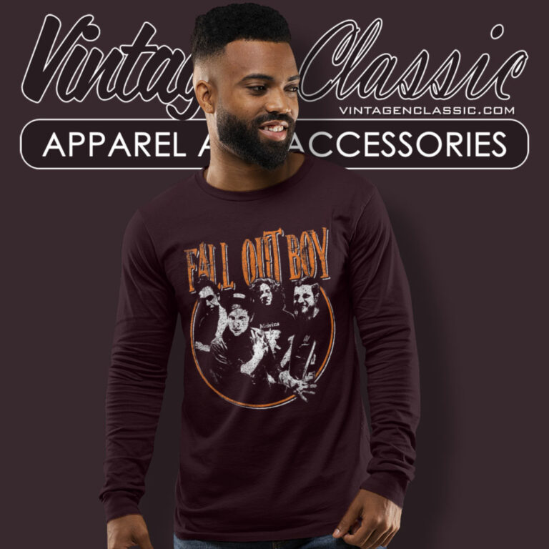 Vintage Fall Out Boy Member Long Sleeve Tee Vintage Fall Out Boy Member Long Sleeve Tee