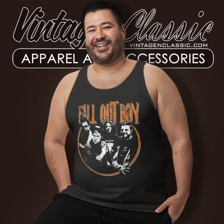 Vintage Fall Out Boy Member Tank Top Racerback Vintage Fall Out Boy Member Tank Top Racerback
