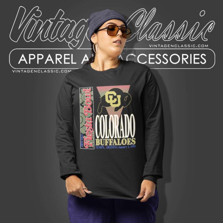 Vintage Fiesta Bowl University Of Colorado Buffaloes Long Sleeve Tee Vintage Fiesta Bowl University Of Colorado Buffaloes Long Sleeve Tee