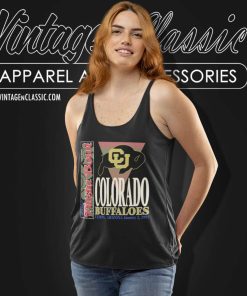 Vintage Fiesta Bowl University Of Colorado Buffaloes Tank Top Racerback