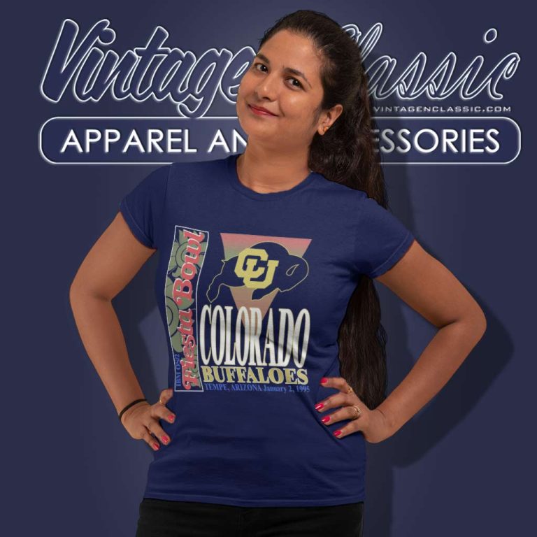 Vintage Fiesta Bowl University Of Colorado Buffaloes Women TShirt Vintage Fiesta Bowl University Of Colorado Buffaloes Women TShirt