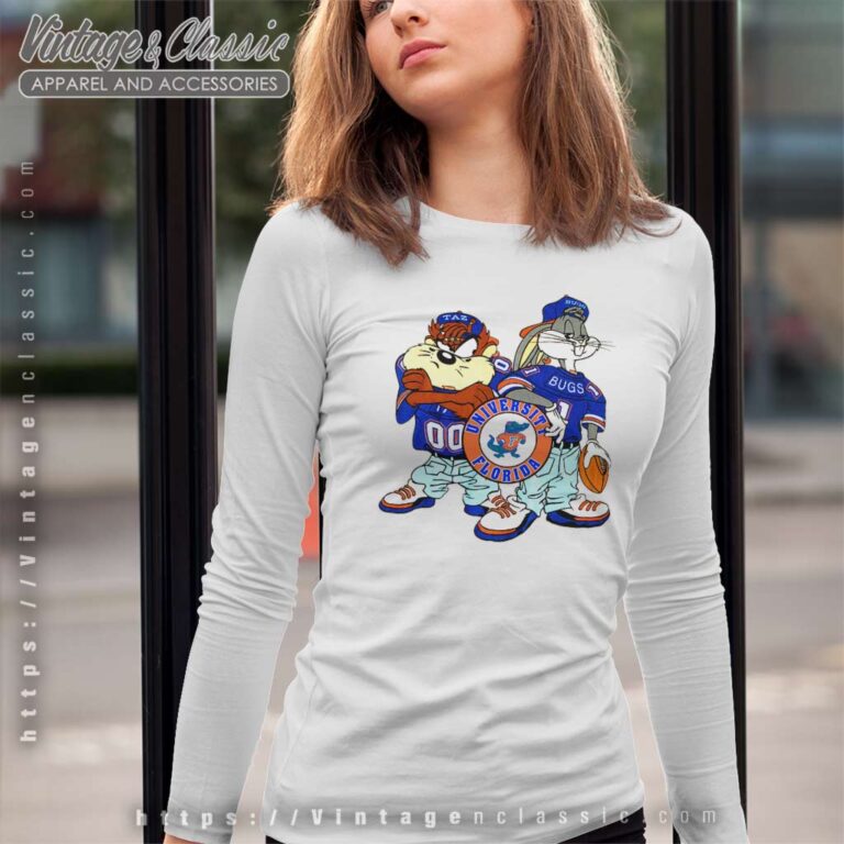 Vintage Florida Gators Looney Tunes Long Sleeve Tee Vintage Florida Gators Looney Tunes Long Sleeve Tee