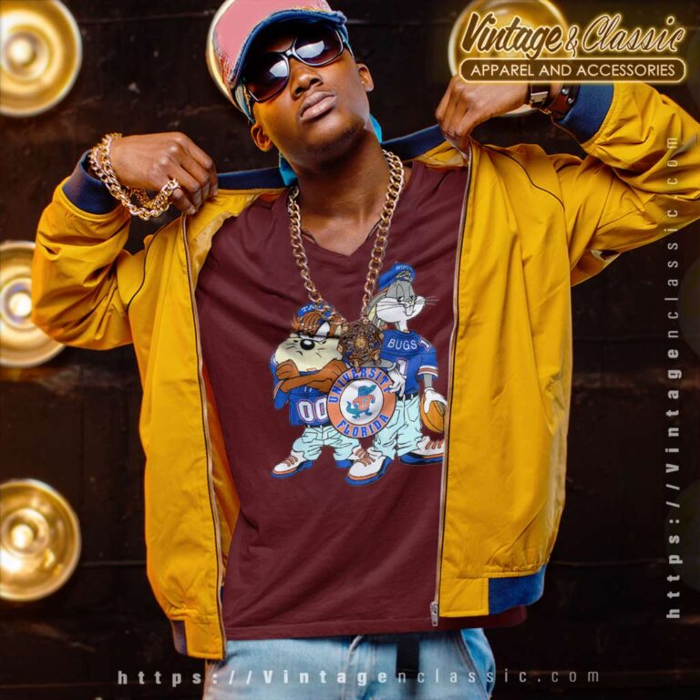 Vintage Florida Gators Looney Tunes V Neck TShirt Vintage Florida Gators Looney Tunes V Neck TShirt