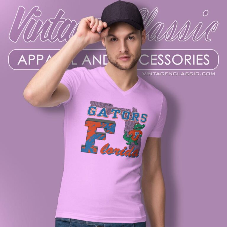 Vintage Florida Gators V Neck TShirt Vintage Florida Gators V Neck TShirt