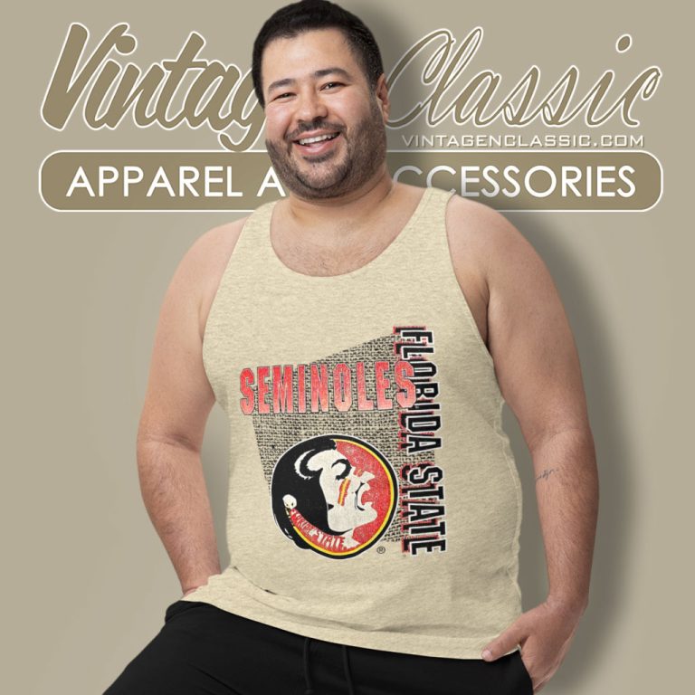 Vintage Florida State University Seminoles Tank Top Racerback 1 Vintage Florida State University Seminoles Tank Top Racerback 1