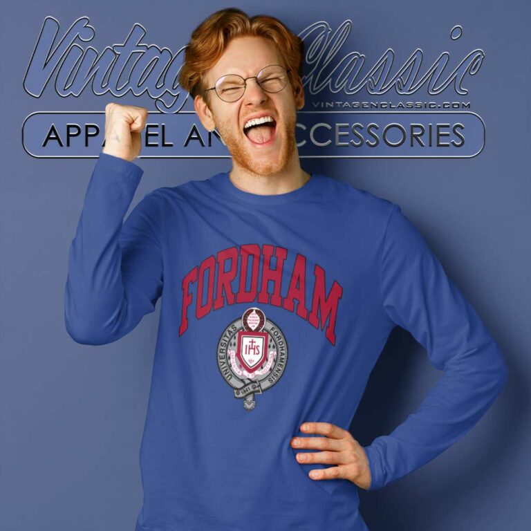 Vintage Fordham University Long Sleeve Tee Vintage Fordham University Long Sleeve Tee