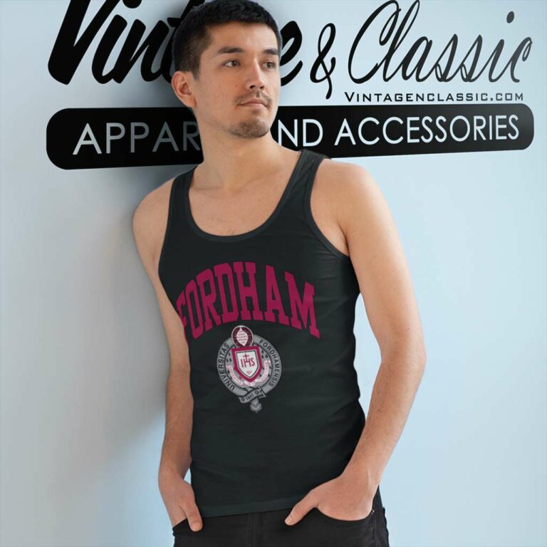 Vintage Fordham University Tank Top Racerback Vintage Fordham University Tank Top Racerback