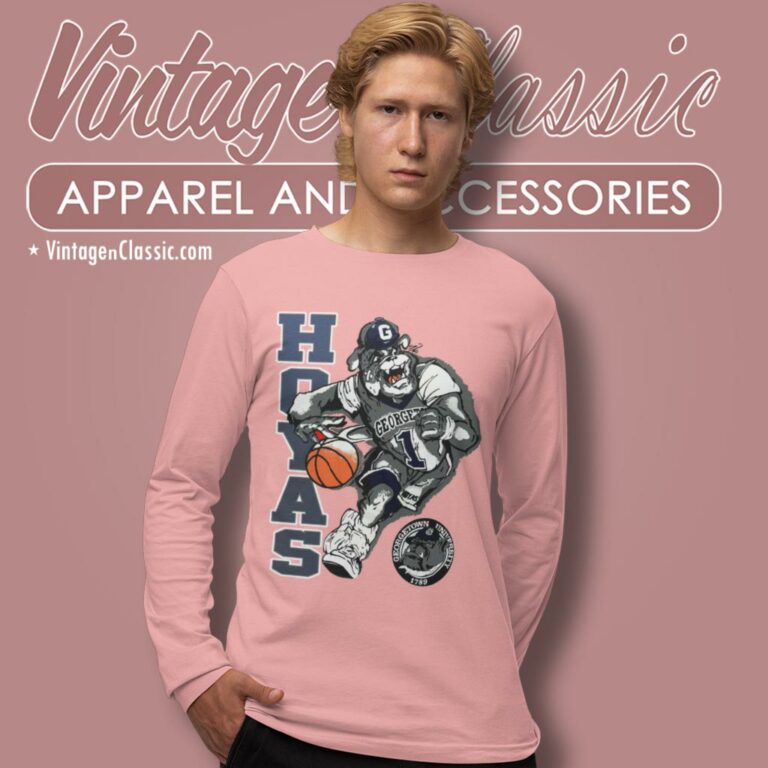 Vintage Georgetown Hoyas University Washington Long Sleeve Tee Vintage Georgetown Hoyas University Washington Long Sleeve Tee