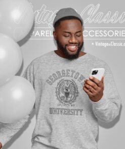 Vintage Georgetown University Logo Sweatshirt