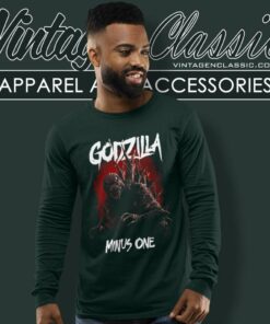 Vintage Godzilla King Of The Monsters Movie Long Sleeve Tee