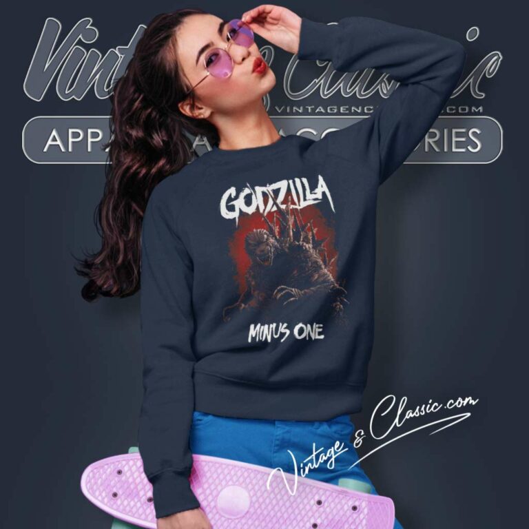 Vintage Godzilla King Of The Monsters Movie Sweatshirt Vintage Godzilla King Of The Monsters Movie Sweatshirt