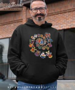 Vintage Grateful Dead International Dancing Bears Shirt Hoodie