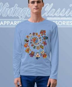 Vintage Grateful Dead International Dancing Bears Shirt Long Sleeve