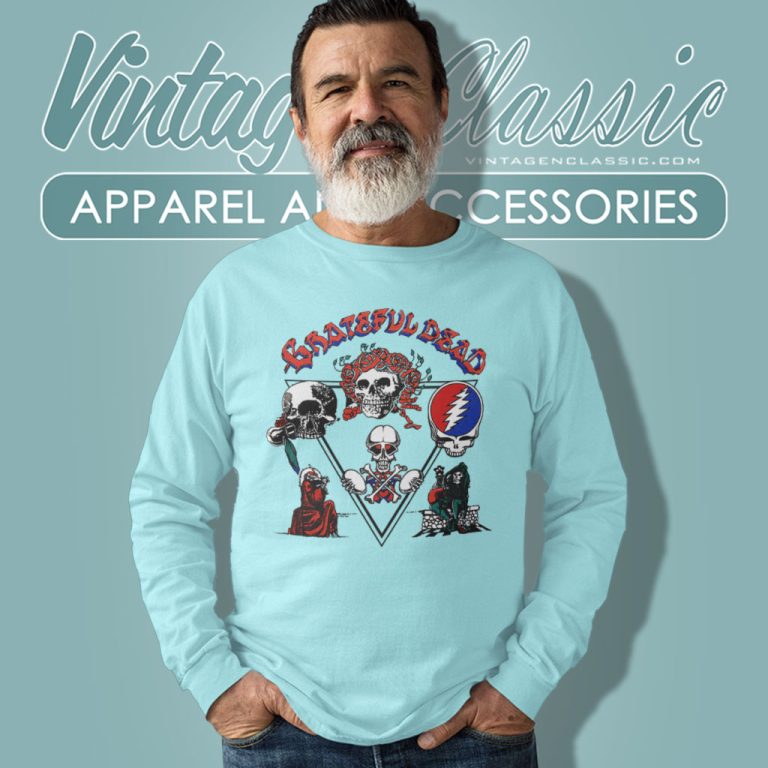 Vintage Grateful Dead Jerry Garcia 1978 Tour Long Sleeve Tee Vintage Grateful Dead Jerry Garcia 1978 Tour Long Sleeve Tee