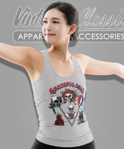 Vintage Grateful Dead Jerry Garcia 1978 Tour Tank Top Racerback