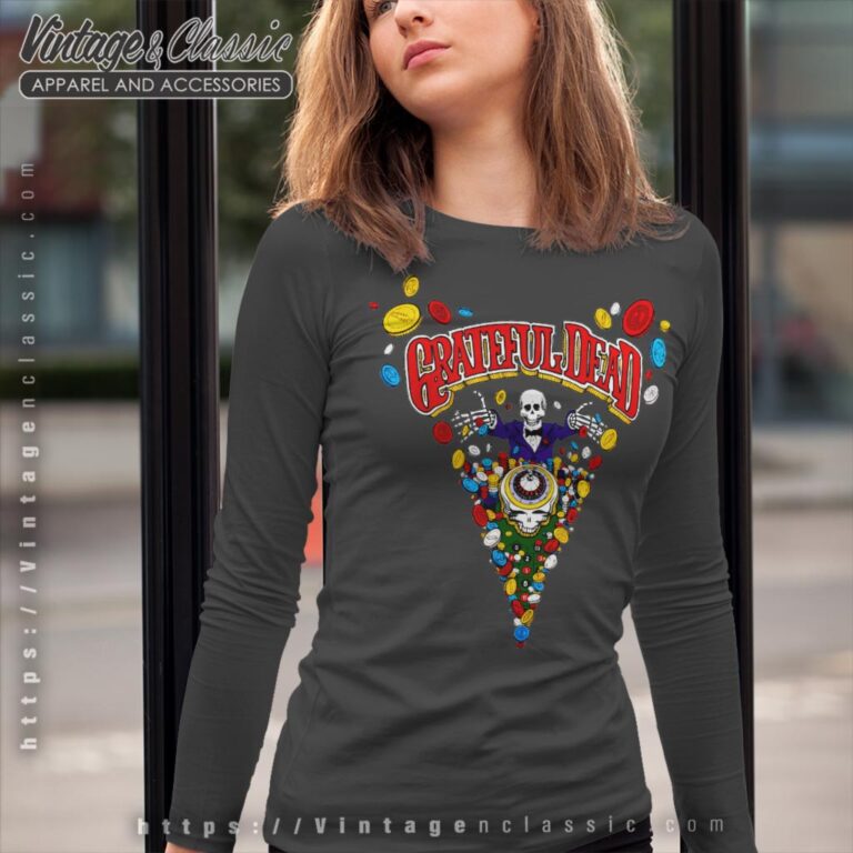 Vintage Grateful Dead Las Vegas Casino 1991 Tour Long Sleeve Tee Vintage Grateful Dead Las Vegas Casino 1991 Tour Long Sleeve Tee