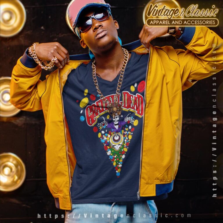 Vintage Grateful Dead Las Vegas Casino 1991 Tour V Neck TShirt Vintage Grateful Dead Las Vegas Casino 1991 Tour V Neck TShirt