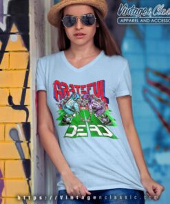 Vintage Grateful Dead Shirt 1991 New York Giants Stadium Nfl Football V Neck TShirt