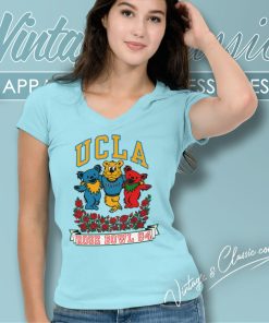 Vintage Grateful Dead Shirt Dancing Bears Ucla V Neck TShirt