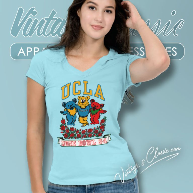Vintage Grateful Dead Shirt Dancing Bears Ucla V Neck TShirt Vintage Grateful Dead Shirt Dancing Bears Ucla V Neck TShirt