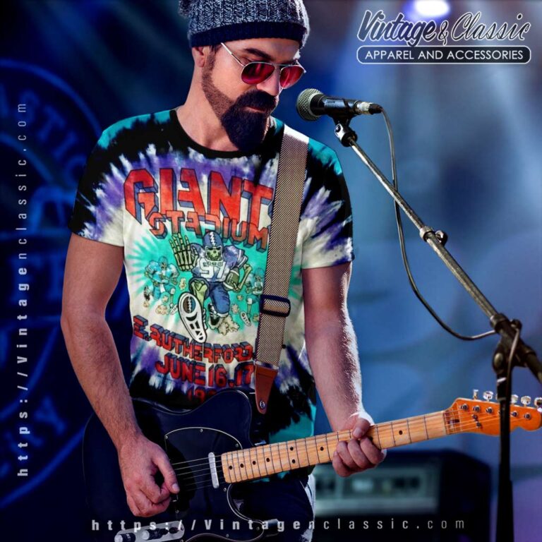 Vintage Grateful Dead Tie dye Shirt 1991 New York Giants Stadium Nfl Football Tie Dye Tshirt Vintage Grateful Dead Tie dye Shirt 1991 New York Giants Stadium Nfl Football Tie Dye Tshirt