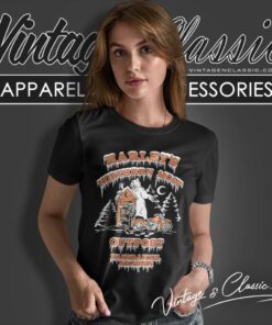 Vintage Harley Davidson Motorcycle Alaska North Pole Polar Bear Women T Shirt