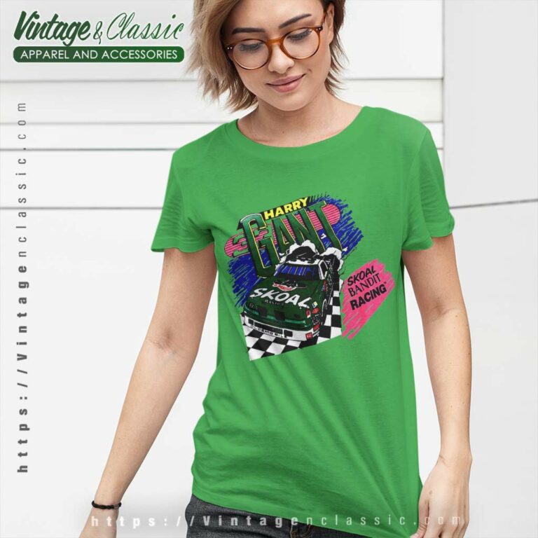 Vintage Harry Gant Skoal Bandit Racing Nascar Women TShirt Vintage Harry Gant Skoal Bandit Racing Nascar Women TShirt