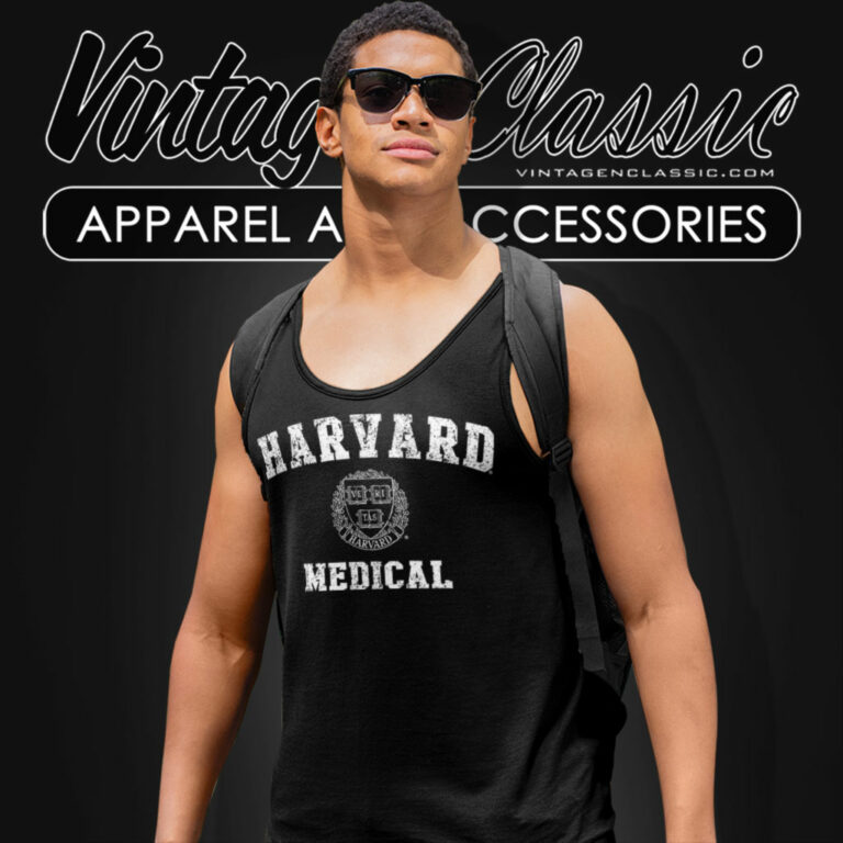 Vintage Harvard University Medical School Tank Top Racerback Vintage Harvard University Medical School Tank Top Racerback