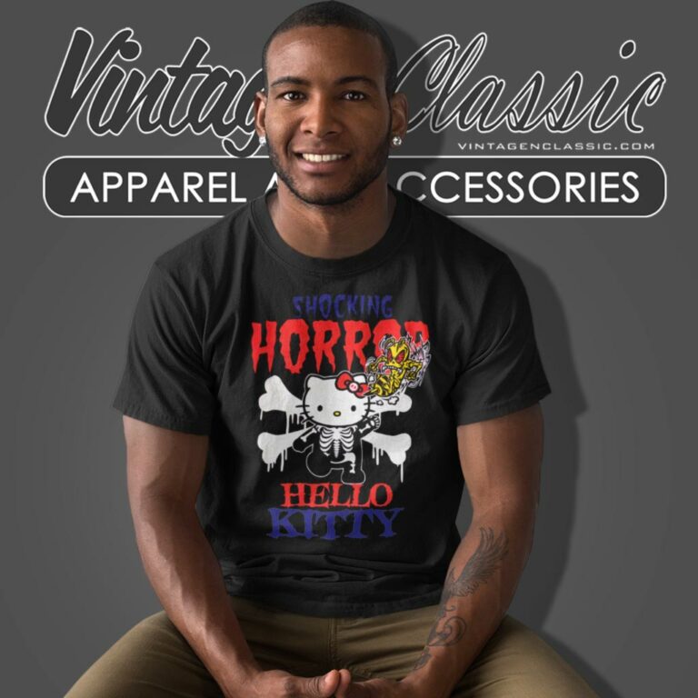 Vintage Hello Kitty X Balzac Shocking Horror Anime T Shirt Vintage Hello Kitty X Balzac Shocking Horror Anime T Shirt