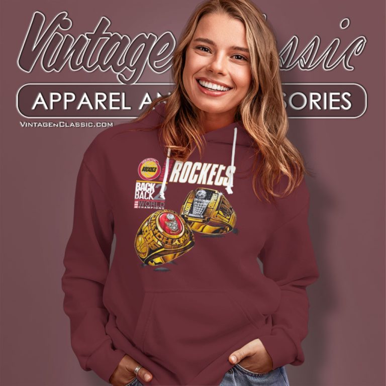 Vintage Houston Rockets Back To Back Champions Hoodie Vintage Houston Rockets Back To Back Champions Hoodie