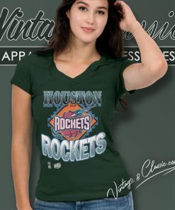 Vintage Houston Rockets Nba V Neck TShirt